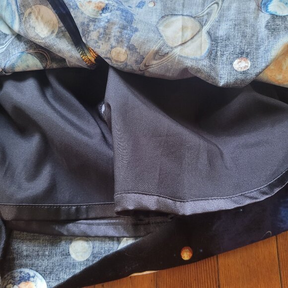 Space-Print Cotton Birds of North America Skirt, sz 2 - Picture 10 of 11